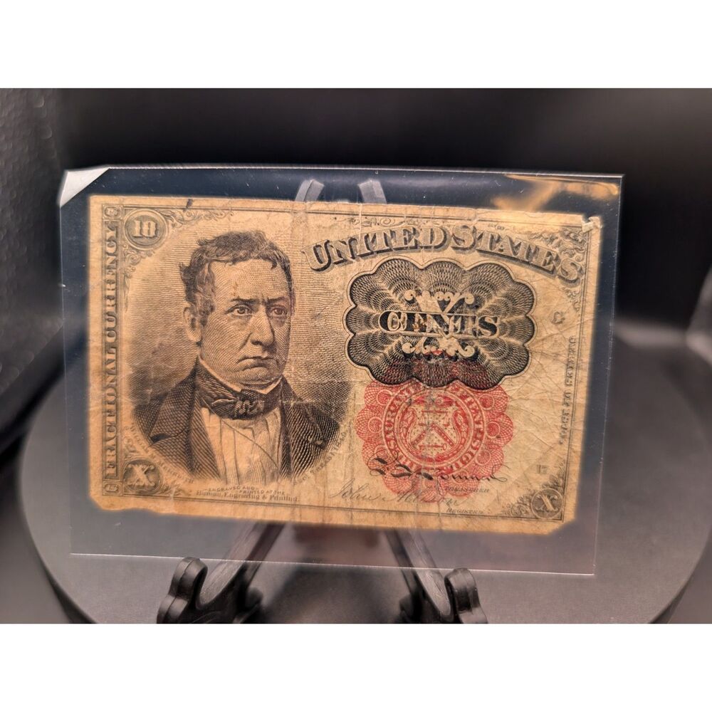 1874 Fifth Issue 10 Cents United States Fractional Currency William M Meredith